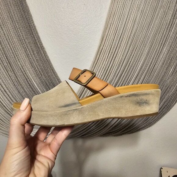 KorkEase "Bisti" Slide Wedge Sandal Sz 8 - Picture 4 of 10